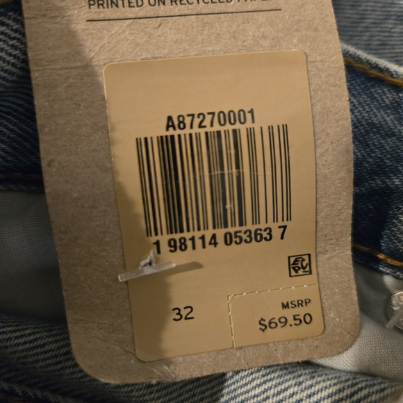 Levi's Light Blue Denim Skirt - Picture 5 of 7